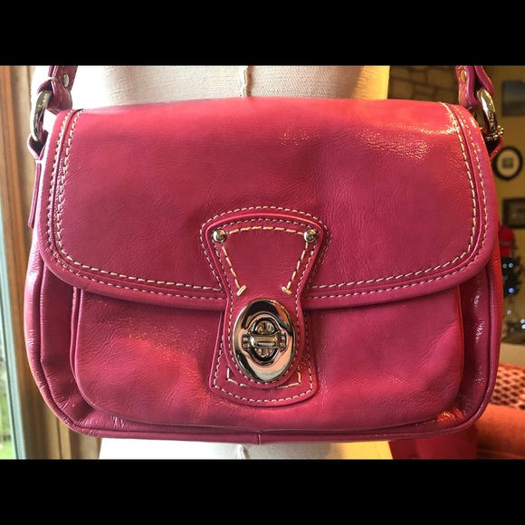 Coach mini hot pink shoulder bag - Picture 2 of 6